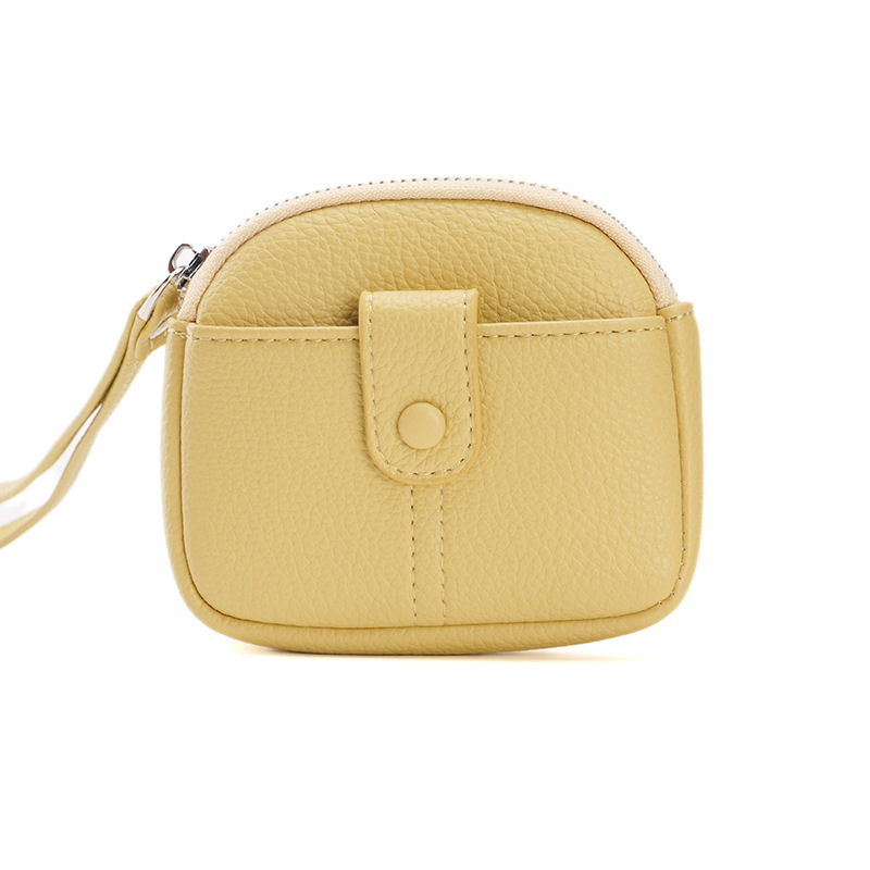 Мултифункционален портфейл с монетник, калъф за слушалки и ключодържател — PU материал; Полиестерна подплата; Уличен стил; Разширяем капацитет