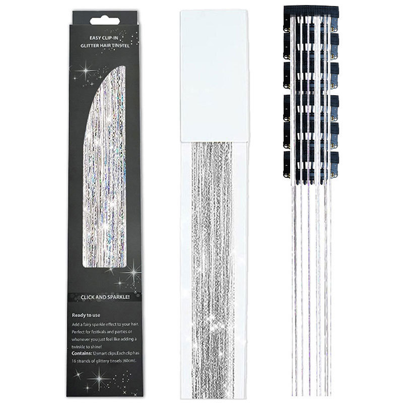 Proširenje kose, model Lss001, materijal K silk/p silk, ravne pramenove, mehanička obrada, za žene