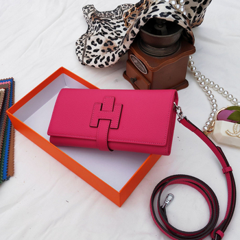 Portofel lung pentru femei din piele naturală, din piele de vită de primă calitate, stil european-american, portofel din piele multifuncțional