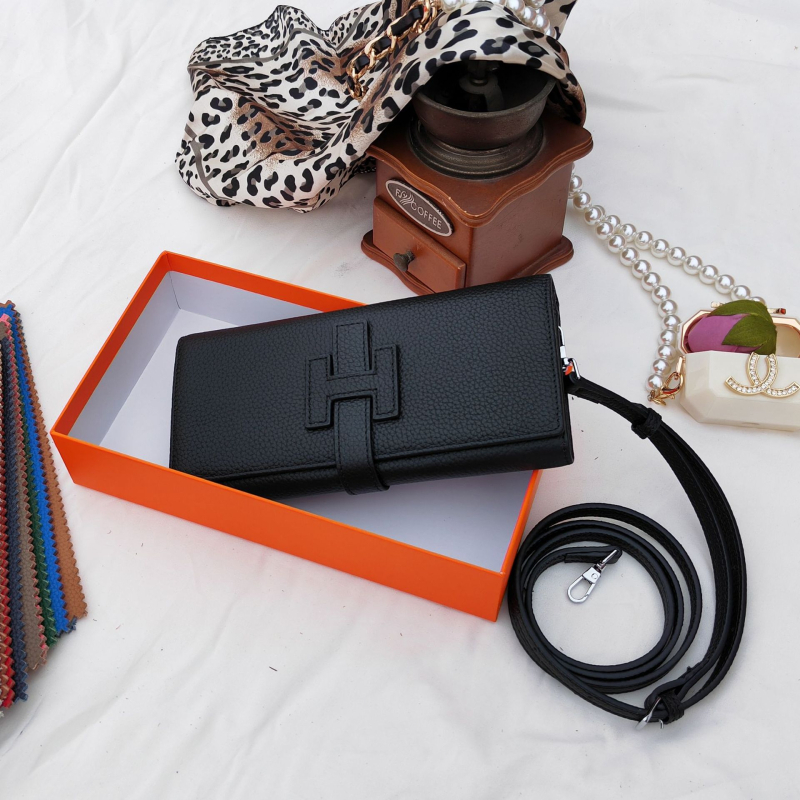 Portofel lung pentru femei din piele naturală, din piele de vită de primă calitate, stil european-american, portofel din piele multifuncțional