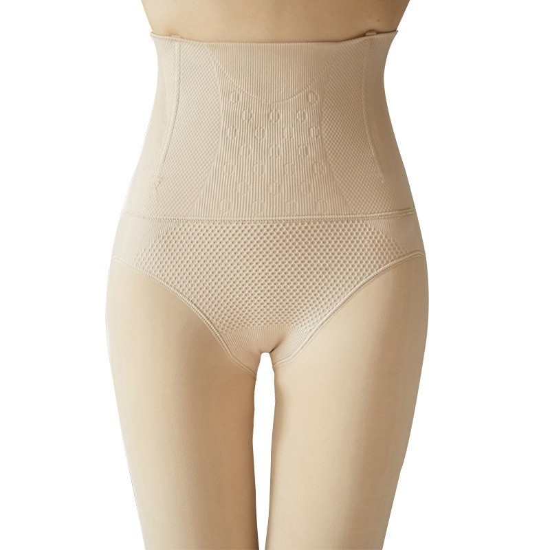 Colanți din nylon, talie înaltă, căptuți cu fleece, pentru toamnă-iarnă, uni, control talie și ridicare a fesierilor