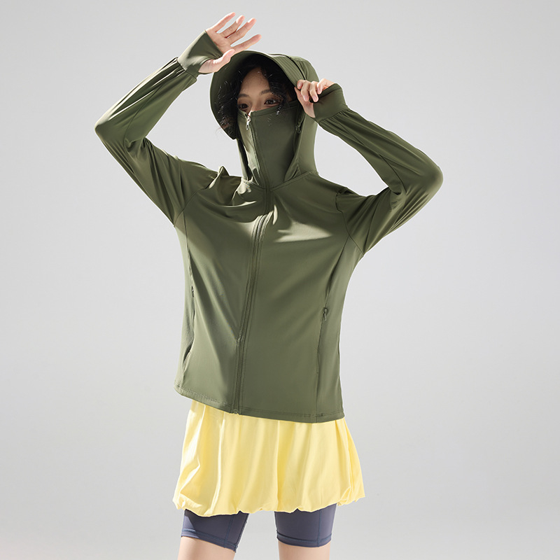 Vonkajšia windbreaker s UPF50+ UV ochranou, priedušný, rýchloschnúci, nylonová, s kapucňou