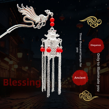 Clip de păr din aliaj, stil național, design geometric, placare electrolitică, ambalaj individual, lansare iarna 2025