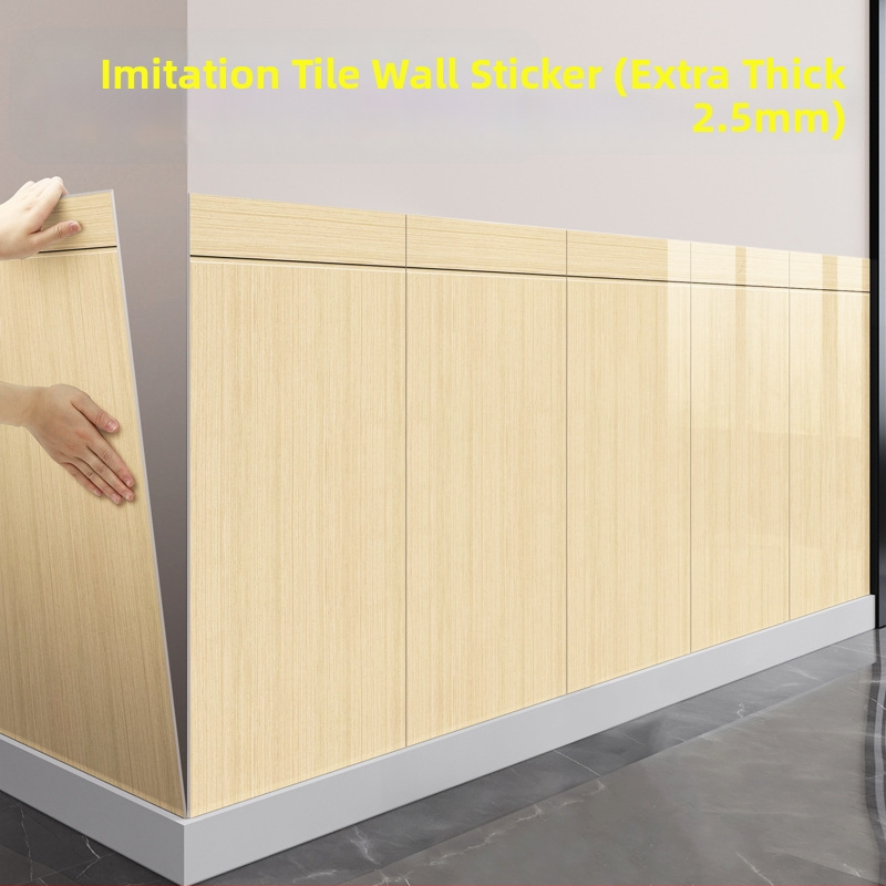 XPE habból készült falikép matrica, vízálló, négyzetes mintázat, 1 darab, nappalira, modern minimalista stílus.