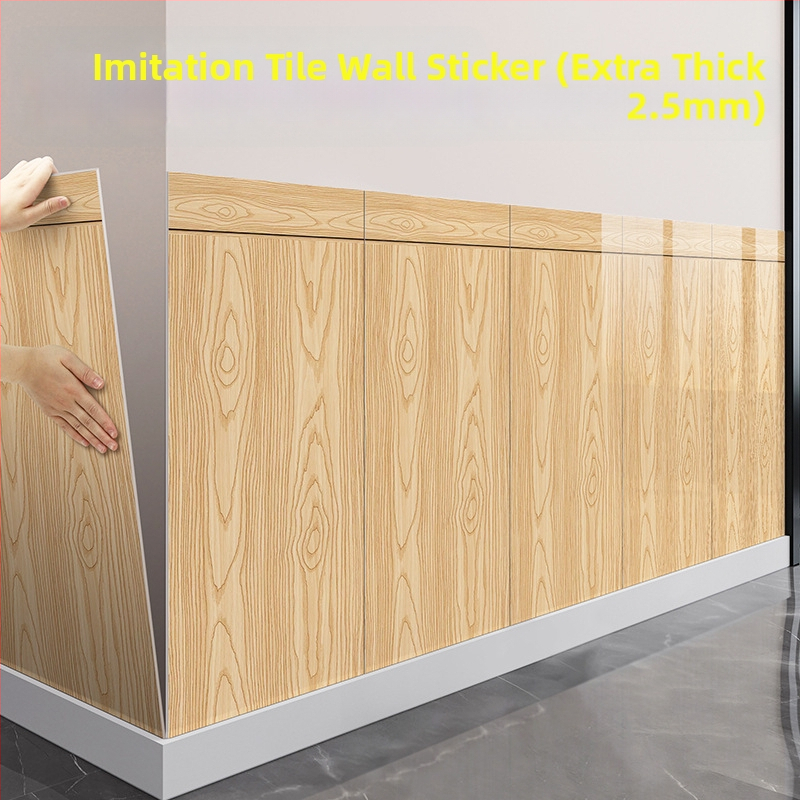 XPE habból készült falikép matrica, vízálló, négyzetes mintázat, 1 darab, nappalira, modern minimalista stílus.