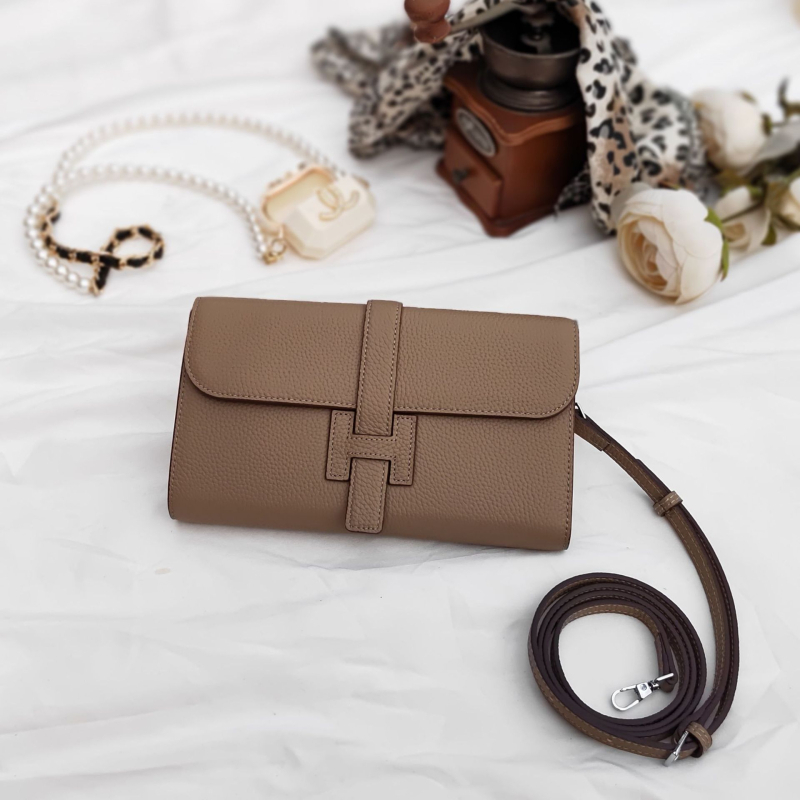 Portofel de damă din piele, din piele de calitate superioară, cu capacitate mare, textură lychee și căptușeală din poliester