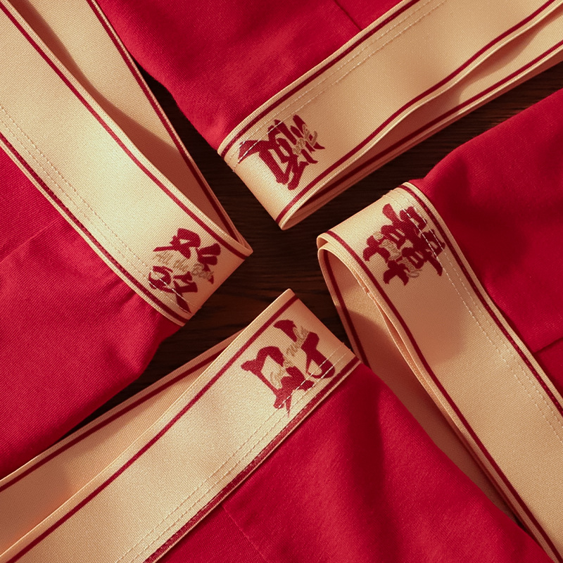 Plusz méretű férfi boxeralsók, 2 darabos készlet, varrás nélküli, lélegző pamutanyag, középmagas derék