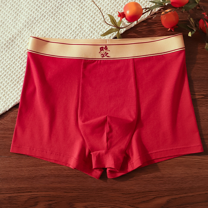 Plusz méretű férfi boxeralsók, 2 darabos készlet, varrás nélküli, lélegző pamutanyag, középmagas derék