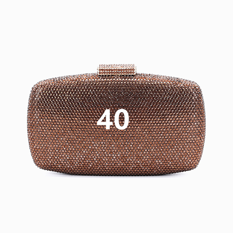 Kaimak esté táska, shell stílus, vízszintes négyzet alak, zárás, PU bélés