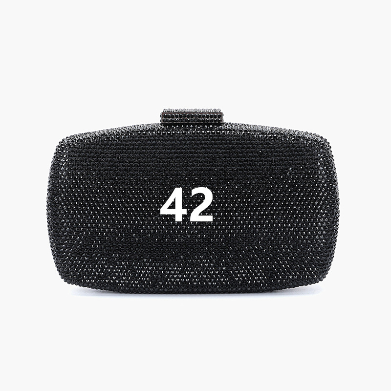 Kaimak esté táska, shell stílus, vízszintes négyzet alak, zárás, PU bélés