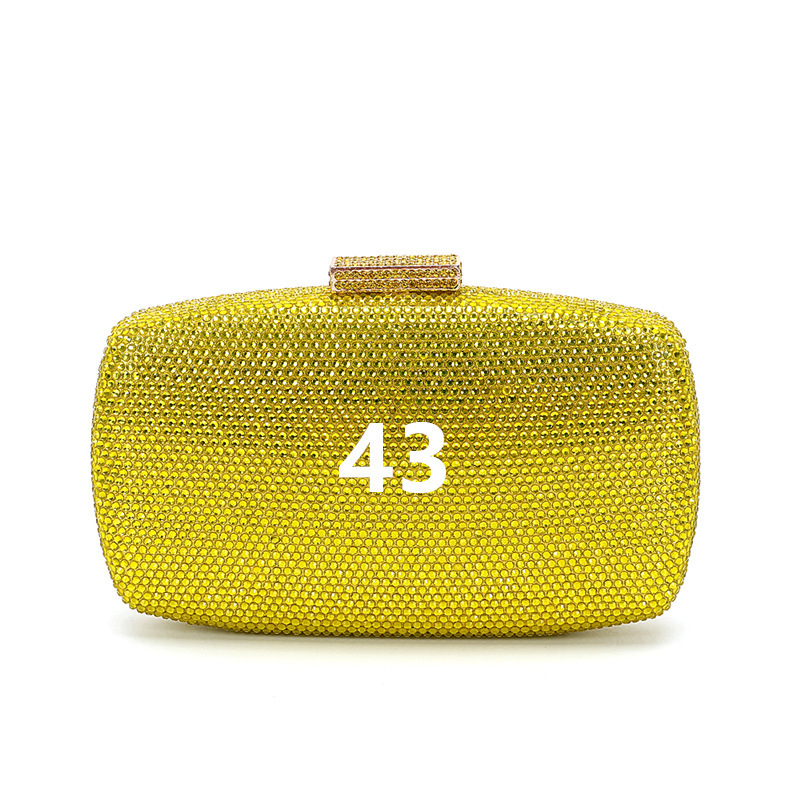 Kaimak esté táska, shell stílus, vízszintes négyzet alak, zárás, PU bélés