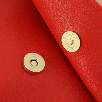 Portofel pentru monede pentru fete West Bridge, PU material, model geometric, stil proaspăt și dulce