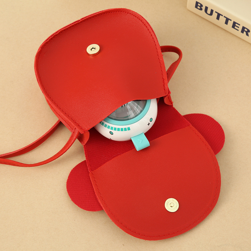 Portofel pentru monede pentru fete West Bridge, PU material, model geometric, stil proaspăt și dulce