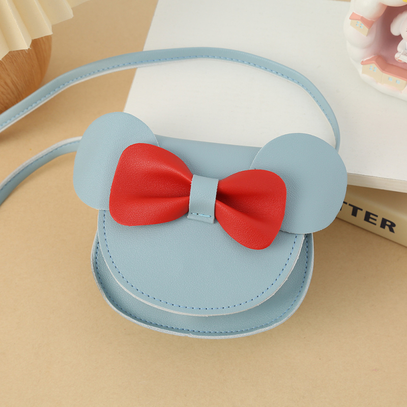 Portofel pentru monede pentru fete West Bridge, PU material, model geometric, stil proaspăt și dulce