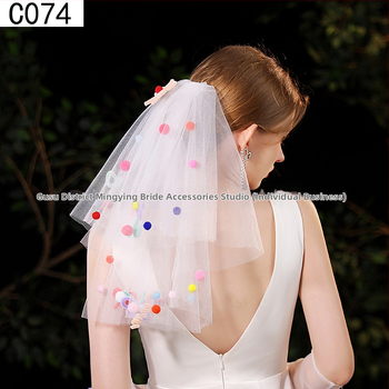 Αξεσουάρ κεφαλής από διχτυωτό ύφασμα με φιόγκο, γλυκό γυναικείο στυλ, μοτίβο, κατάλληλο για γάμο και δώρα γενεθλίων