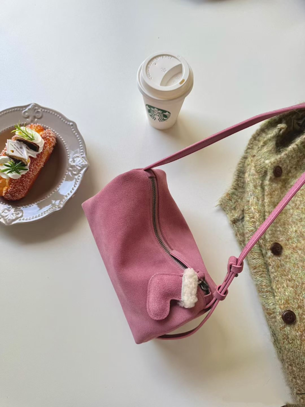 Geantă de umăr crossbody din piele de nivel superior, închidere magnetică, buzunar ascuns cu fermoar