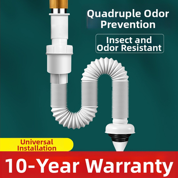 Odtok pre umývadlo s proti zápachu – PVC, model WD-XS171-20, menovitý tlak 1, prevádzková teplota 60°C, priama montáž