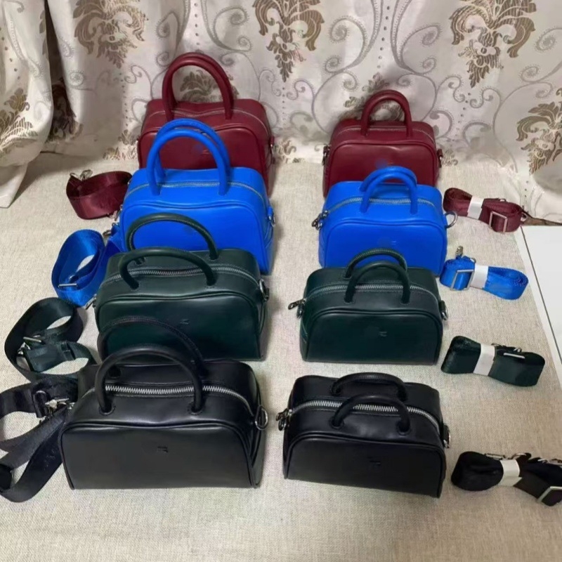 Ανδρική PU αδιάβροχη τσάντα crossbody με ρίγες και πολυεστερική επένδυση