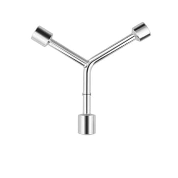 Three-Prong Socket Wrench, Extended Y-Type, Multi-Functional Triangle Socket, High-Carbon Steel for Motorcycle Tire Repair