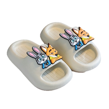 Детски EVA пантофи – анимационен принт, унисекс, водоустойчиви, антихлъзгащи, износоустойчиви, за всички сезони