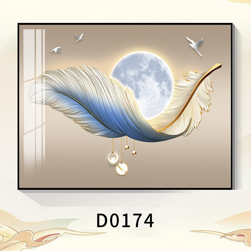 Διακοσμητικός πίνακας για κάλυψη ηλεκτρικού μετρητή, χωρίς διάτρηση για ανάρτηση, με κάδρο από PS αφρό, τοπίο