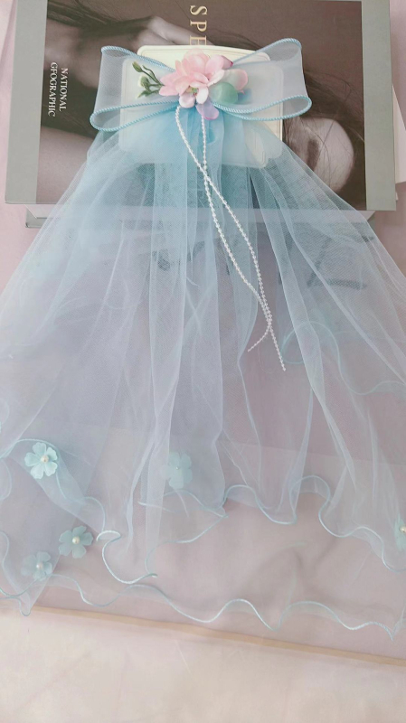 Αξεσουάρ κεφαλής για παιδιά – Καρτούν στυλ, Σχήμα λουλουδιού, Ύφασμα, Υφανση