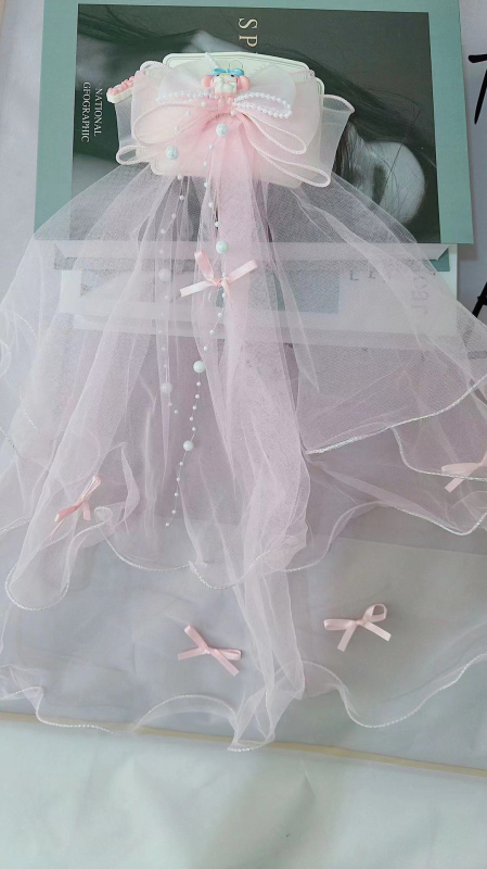 Αξεσουάρ κεφαλής για παιδιά – Καρτούν στυλ, Σχήμα λουλουδιού, Ύφασμα, Υφανση