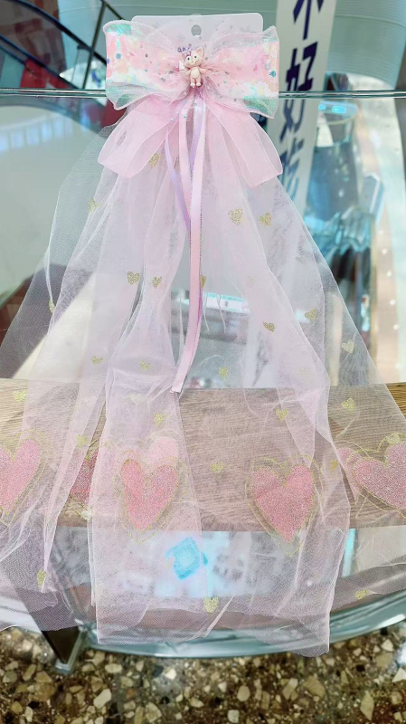 Αξεσουάρ κεφαλής για παιδιά – Καρτούν στυλ, Σχήμα λουλουδιού, Ύφασμα, Υφανση