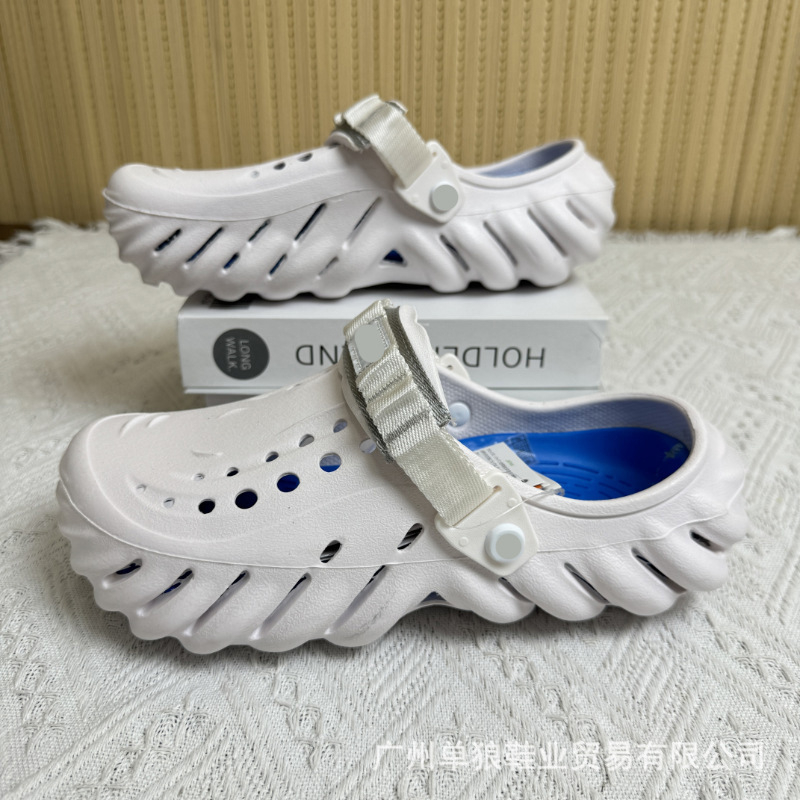 Sandale pentru bărbați — partea superioară și talpa din EVA, rezistente la uzură, pentru patru sezoane, încălțăminte casual outdoor, tehnologie talpă din viscoză