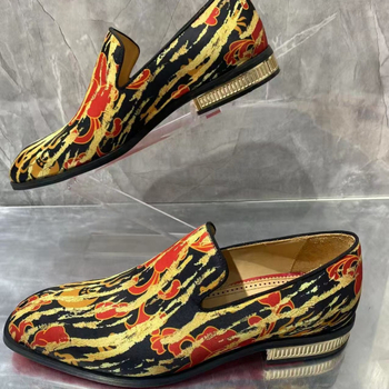 Pantofi din piele pentru bărbați – partea superioară din piele de vită, talpă din cauciuc, fără șireturi, stil business casual, vârf rotund