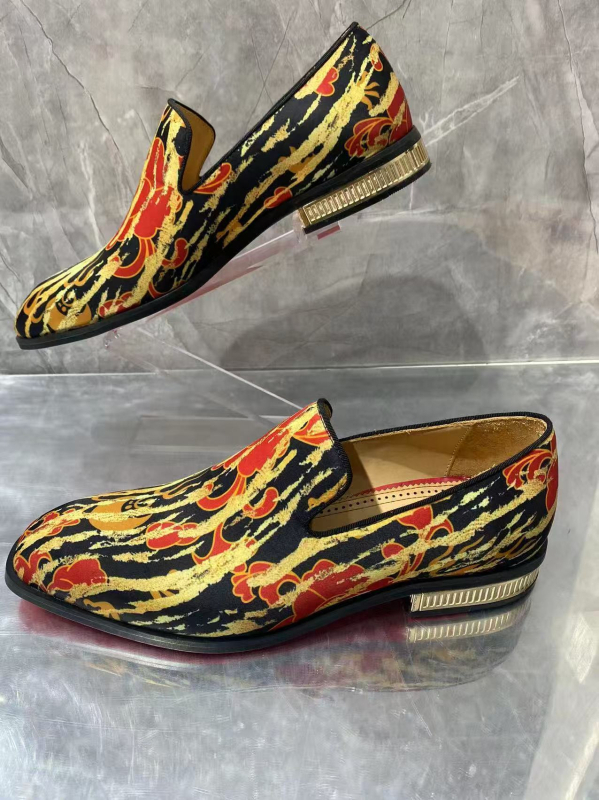 Pantofi din piele pentru bărbați – partea superioară din piele de vită, talpă din cauciuc, fără șireturi, stil business casual, vârf rotund