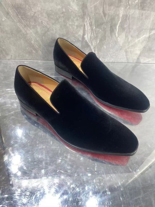 Pantofi din piele pentru bărbați – partea superioară din piele de vită, talpă din cauciuc, fără șireturi, stil business casual, vârf rotund