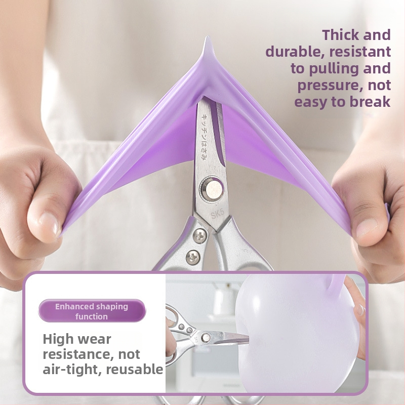 Jednorazové rukavice na umývanie riadu – latex, bežná hrúbka, dĺžka 28 cm, značka Qiaofeng