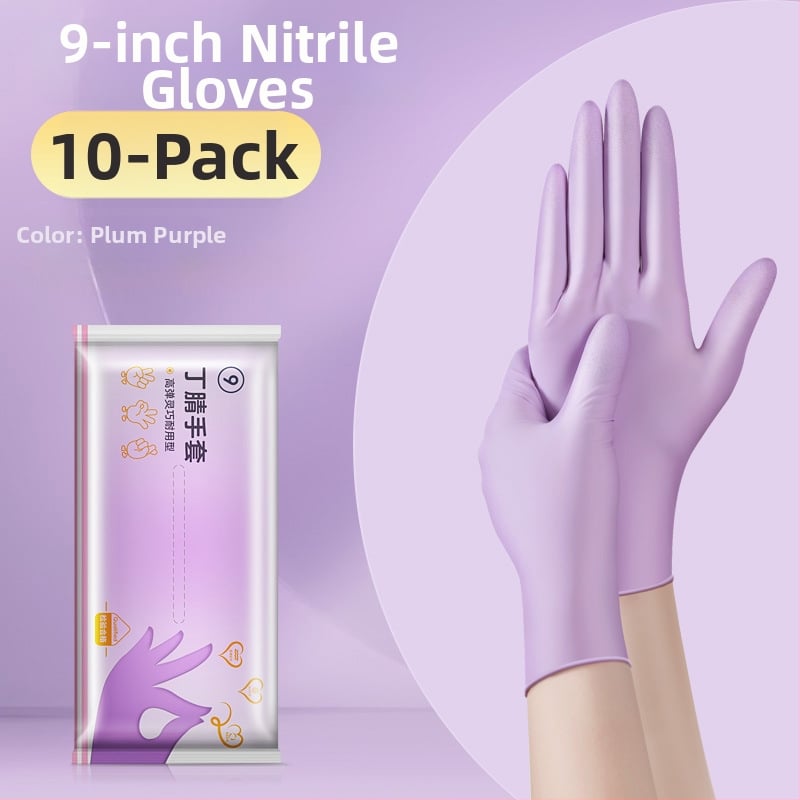 Γάντια μιας χρήσης για πλύσιμο πιάτων - λατέξ, κανονικό πάχος, μήκος 28 εκ, μάρκα Qiaofeng