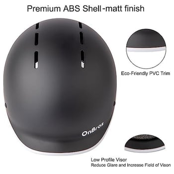 OnBros kerékpáros sisak – ABS, uniszex, fél sisak kerékpárhoz