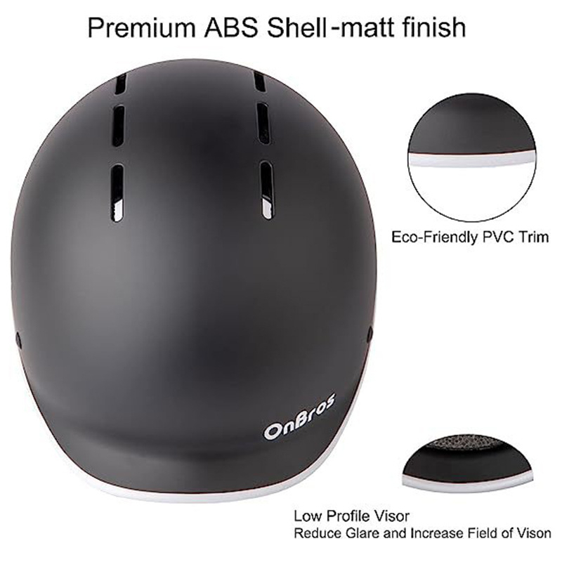 OnBros kerékpáros sisak – ABS, uniszex, fél sisak kerékpárhoz