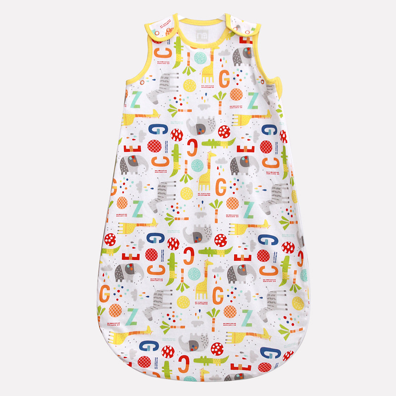 Υπνόσακος-γιλέκα για βρέφη και νήπια – ύφασμα από 100% βαμβάκι, επένδυση και γέμισμα από βαμβάκι, καρτούν μοτίβο, λεπτός σχεδιασμός, αποιδρωτικό, Κατηγορία Α ασφαλείας; κατάλληλο για καλοκαίρι, άνοιξη και φθινόπωρο.