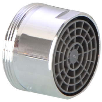 Aerátor na kohútik s filtrom — úspora vody, meď, elektroplating povrch, jednorukové ovládanie, nominálny tlak 1.6 MPa, prevádzková teplota 120°C, montáž vnútorná a vonkajšia