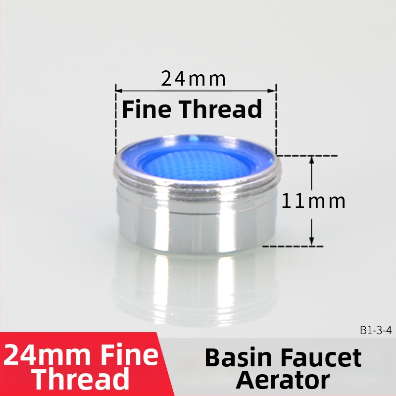Aerátor na kohútik s filtrom — úspora vody, meď, elektroplating povrch, jednorukové ovládanie, nominálny tlak 1.6 MPa, prevádzková teplota 120°C, montáž vnútorná a vonkajšia