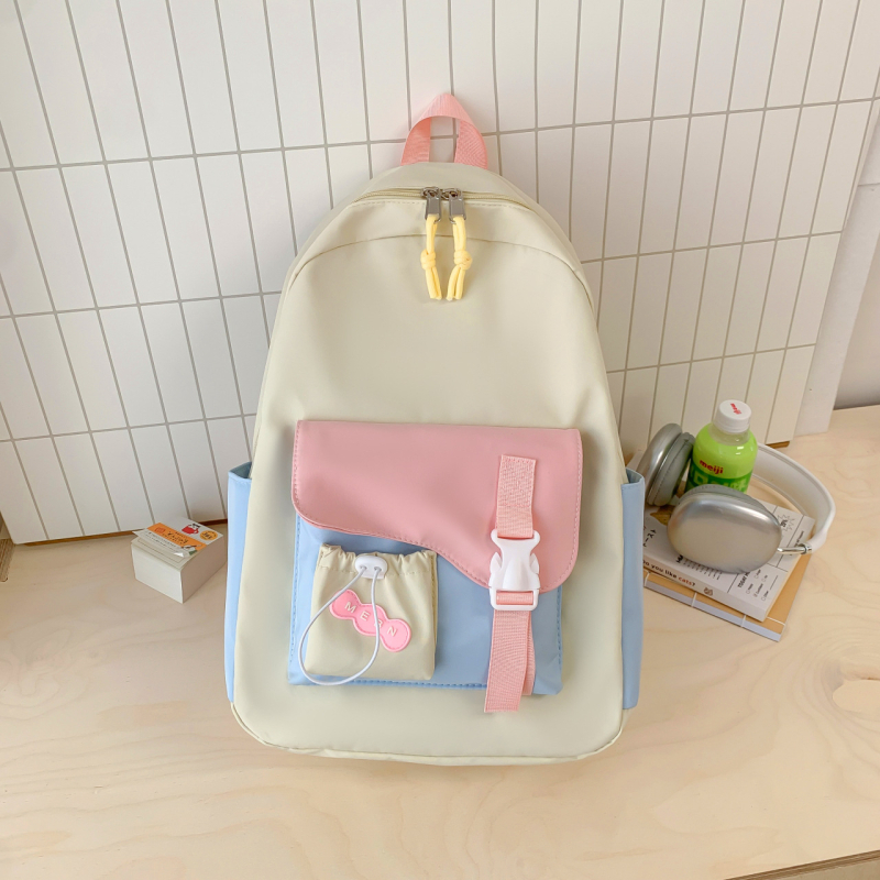 Rucsac din nylon; bretea cu pernă de aer; respirabil; extensibil; reducere a încărcării