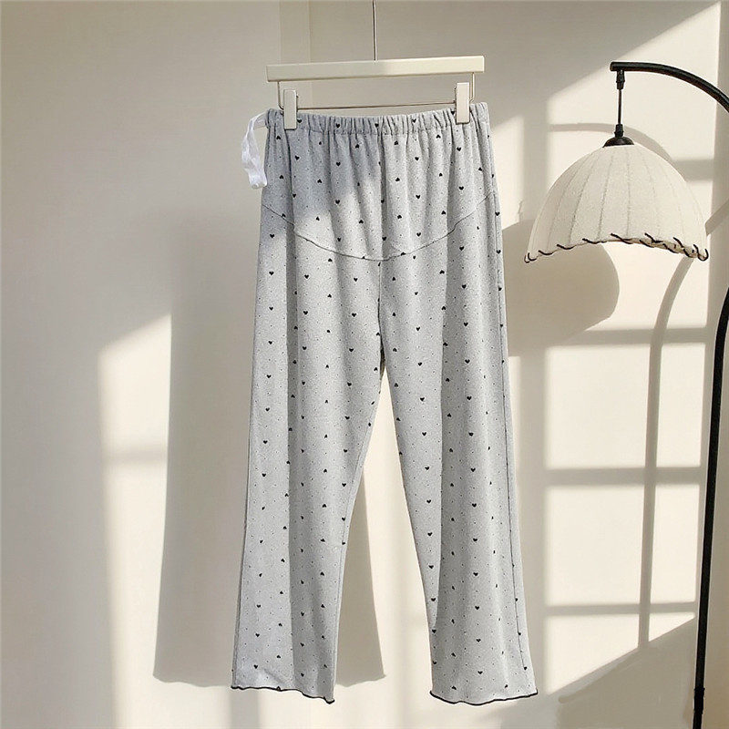 Παντελόνια εγκυμοσύνης με στήριξη κοιλιάς, μετά τον τοκετό, παντελόνια ύπνου με υψηλή μέση σε σχήμα U, ρυθμιζόμενα, παχύ ακρυλικό ύφασμα, κατάλληλα για χειμώνα, άνοιξη και φθινόπωρο