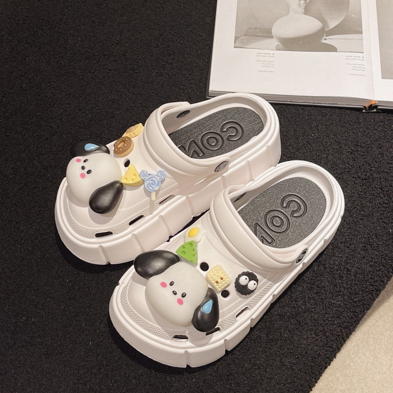 Γυναικείοι κλόγκς με 7 cm παχιά EVA σόλα, EVA επάνω μέρος, κατασκευή με έγχυση, αυξάνουν το ύψος