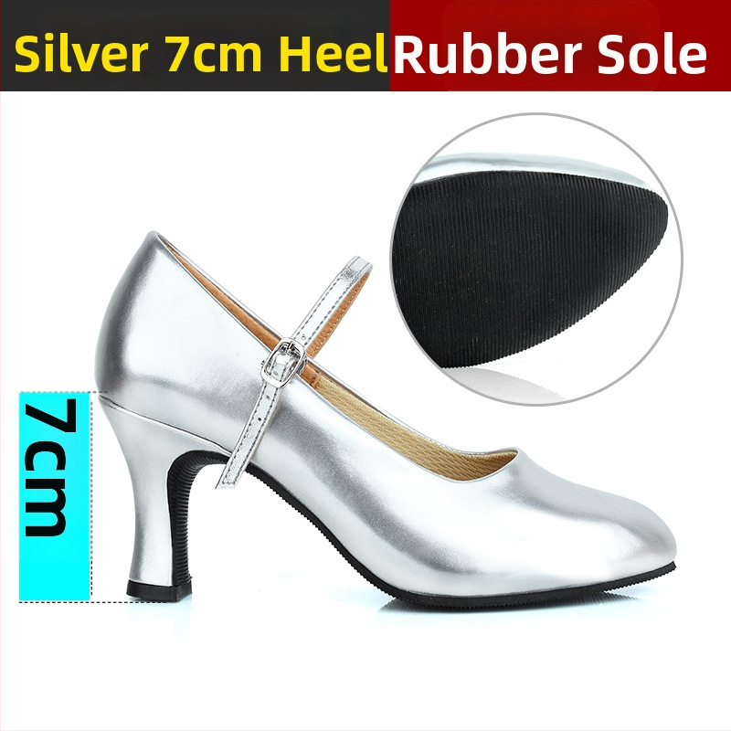 Ženske latino plesne cipele, srednja peta, mek đon, moderan profesionalni dizajn, Sartre Saiwei