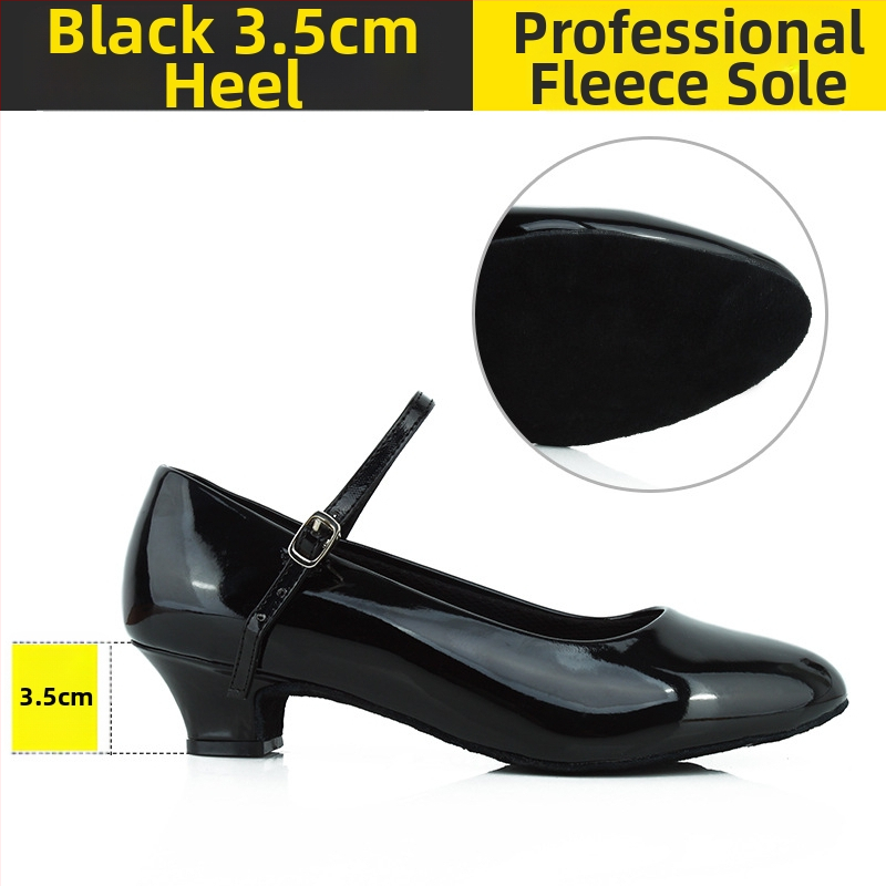 Ženske latino plesne cipele, srednja peta, mek đon, moderan profesionalni dizajn, Sartre Saiwei