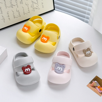 Sandale unisex pentru copii 1–6 ani, cu partea superioară EVA, talpă antiderapantă și moale, pentru interior și exterior