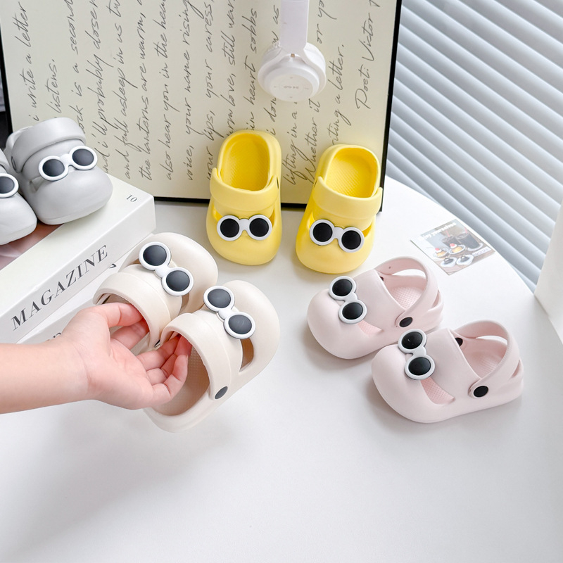 Sandale unisex pentru copii 1–6 ani, cu partea superioară EVA, talpă antiderapantă și moale, pentru interior și exterior