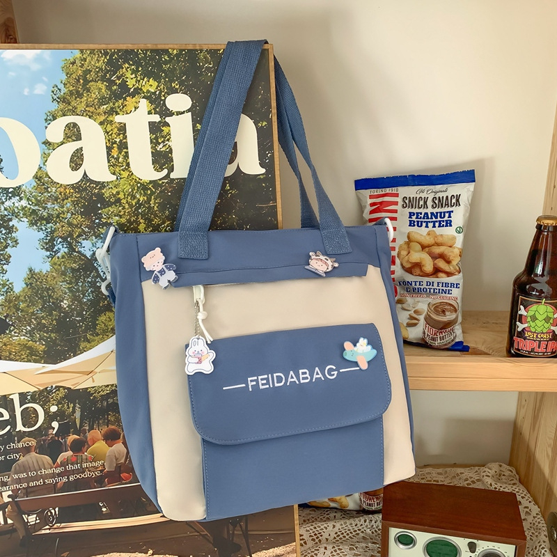 Unisex školský batoh z nylonu, objem 20–35 L, jednoduchý dizajn