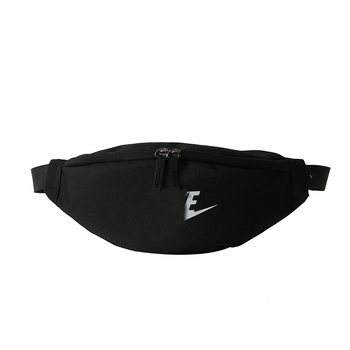 Geantă sport din pânză pentru unisex, cu logo imprimat din litere, design crossbody/talie/umeri,căptușeală poliester