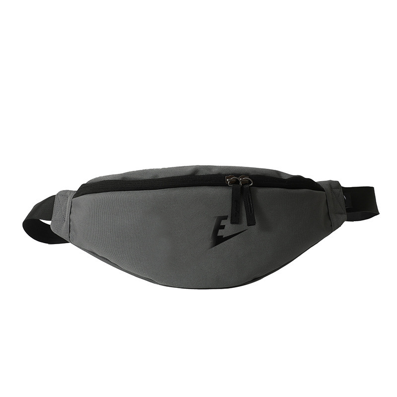 Geantă sport din pânză pentru unisex, cu logo imprimat din litere, design crossbody/talie/umeri,căptușeală poliester