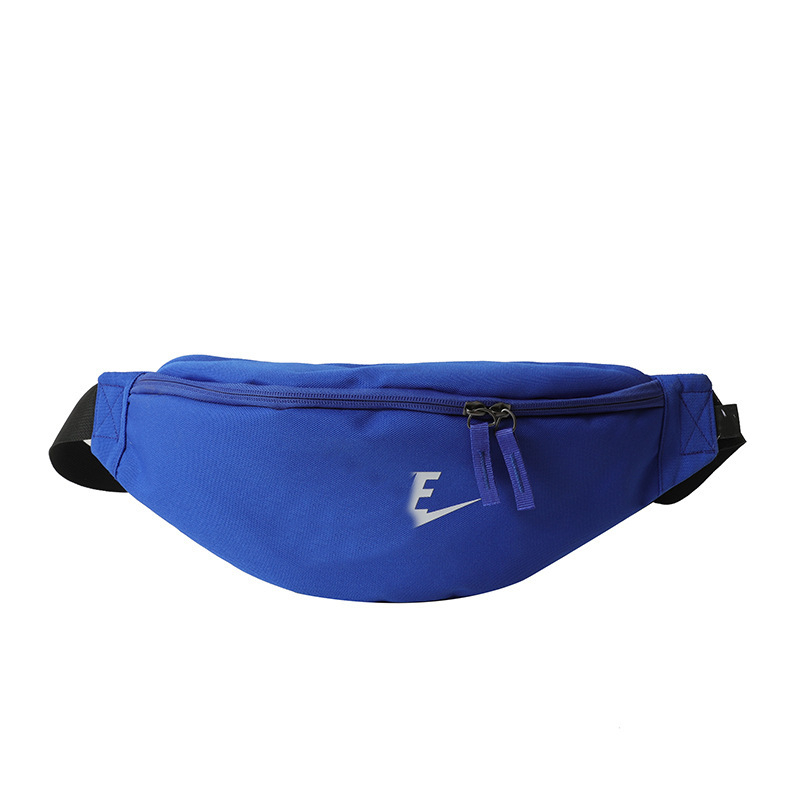 Geantă sport din pânză pentru unisex, cu logo imprimat din litere, design crossbody/talie/umeri,căptușeală poliester
